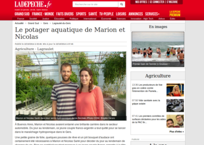 Article La Dépêche Les Sourciers