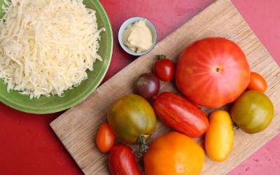 Recette : tarte à la tomate
