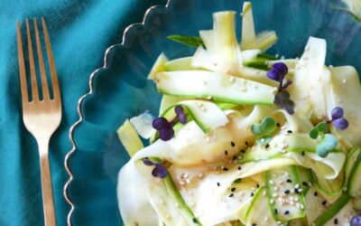Recette : salade de courgettes « à l’asiatique »