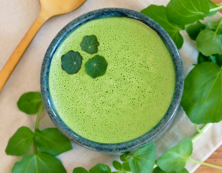 Recette : velouté de cresson