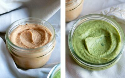 Recette : houmous à la tomate séchée ou à la coriandre